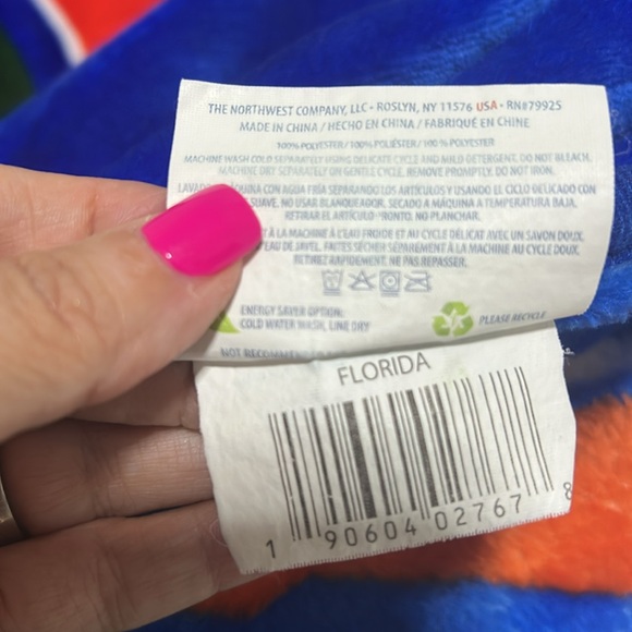 Northwest NCAA Florida Gators 50-Inch-by-60-Inch Micro Raschel Throw - Picture 8 of 8